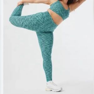 Outdoor Voices NEW FreeForm 7/8 Leggings  Patina Mix Size XXXL High Rise